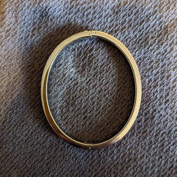 Fossil Bracelet Sterling Silver with Pink Enamel Design - Picture 3 of 6